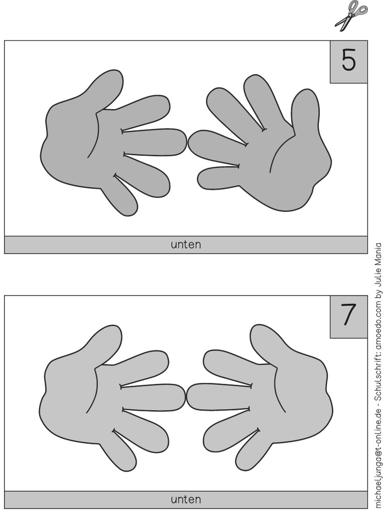 Finger-Ballett für Kinder PDF