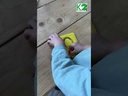 Bunte Fädelkarten aus Kunststoff