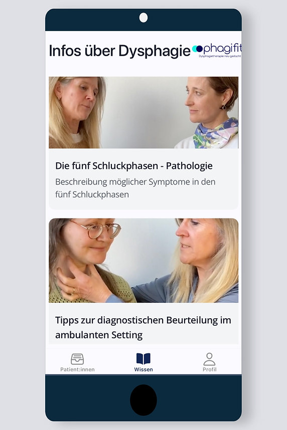 phagifit - App für die Dysphagietherapie Jahreslizenz