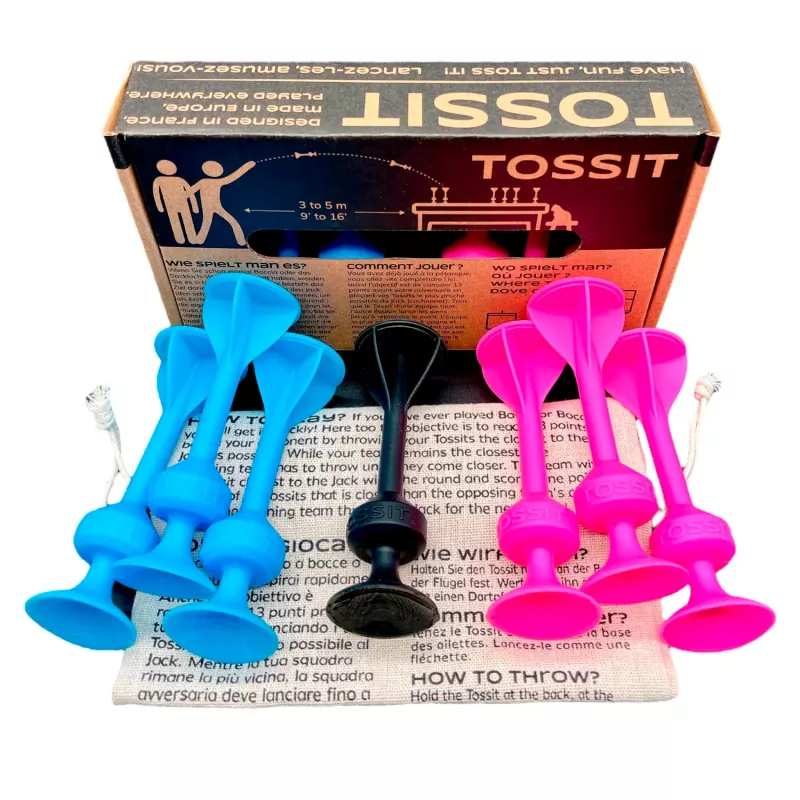 TOSSIT ORIGINAL STARTER PACK pink / hellblau