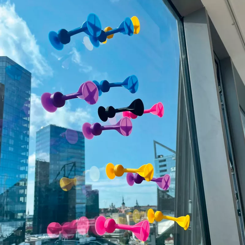 TOSSIT FAMILY PACK pink / lila / hellblau / gelb