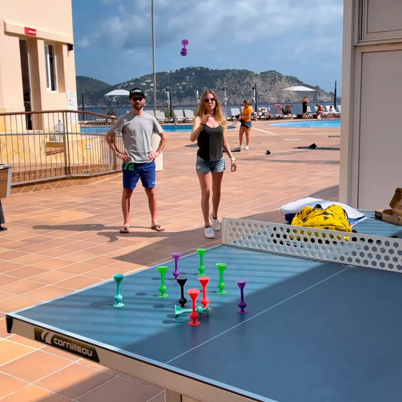 TOSSIT FAMILY PACK pink / lila / hellblau / gelb