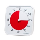 Großer TimeTimer® 30 x 30 cm weiss