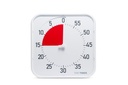 Großer TimeTimer® 30 x 30 cm weiss