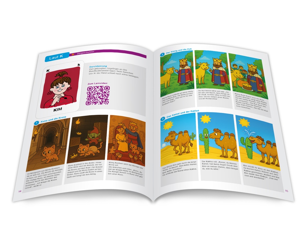 Bildgeschichten Einfachkonsonanten