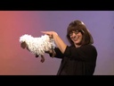 Handpuppe Blökendes Schaf