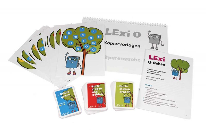 LExi 1 - Sehen: Visuelle Diskrimination - Vertrautheit mit Buchstabenformen