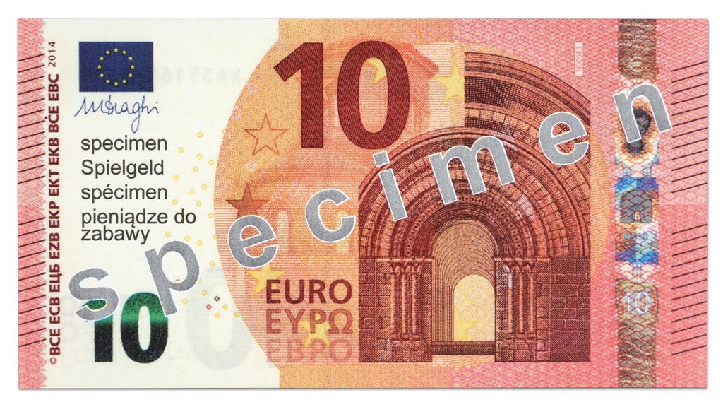 Rechengeld in Eurokasse