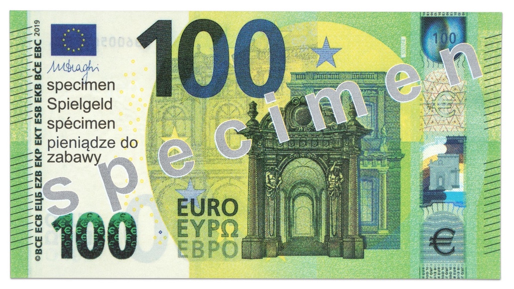 Rechengeld in Eurokasse
