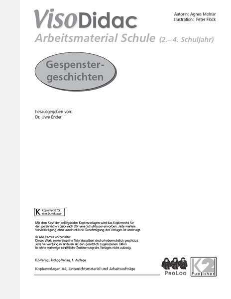 Gespenstergeschichten Sprach- / Lesematerial PDF