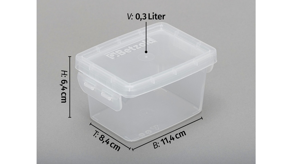 Material- und Aufbewahrungsbox 6 x 8 x 11 cm*