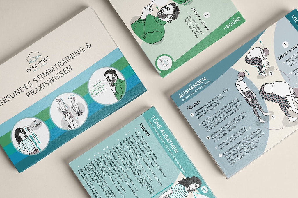 Kartenset: Gesundes Stimmtraining & Praxiswissen