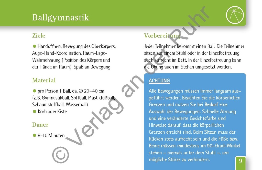 Handgymnastik für Senioren