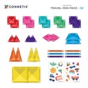 Connetix Magnetbausteine Travel Mini Pack - 32 Teile