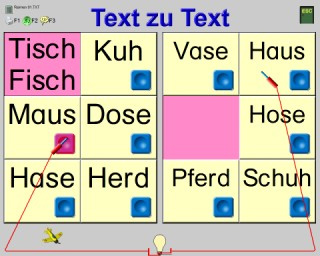 Elektroblinker Zuordnungsspiele Einzellizenz