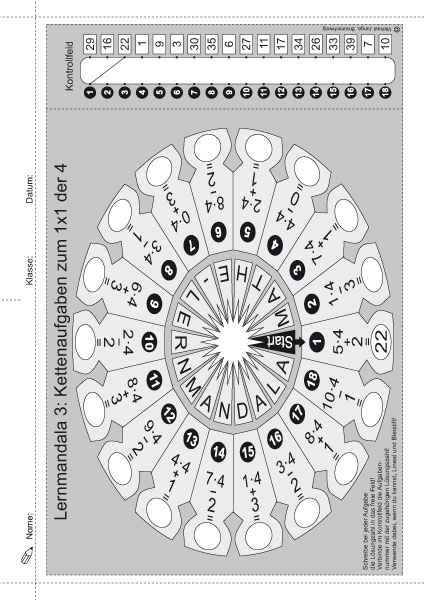 Effektives 1x1-Training mit Lernmandalas PDF