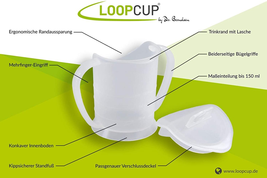 LOOPCUP Becher transparent