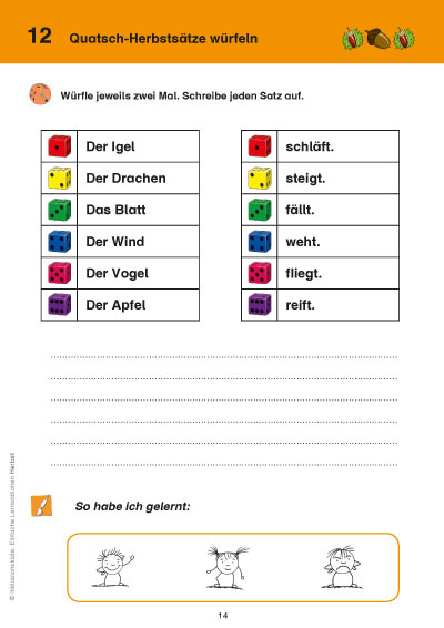 Einfache Lernstationen Herbst PDF