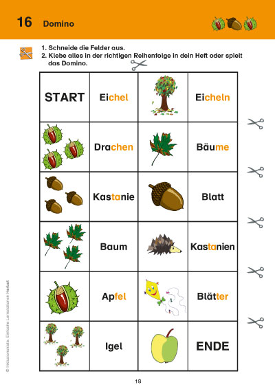 Einfache Lernstationen Herbst PDF