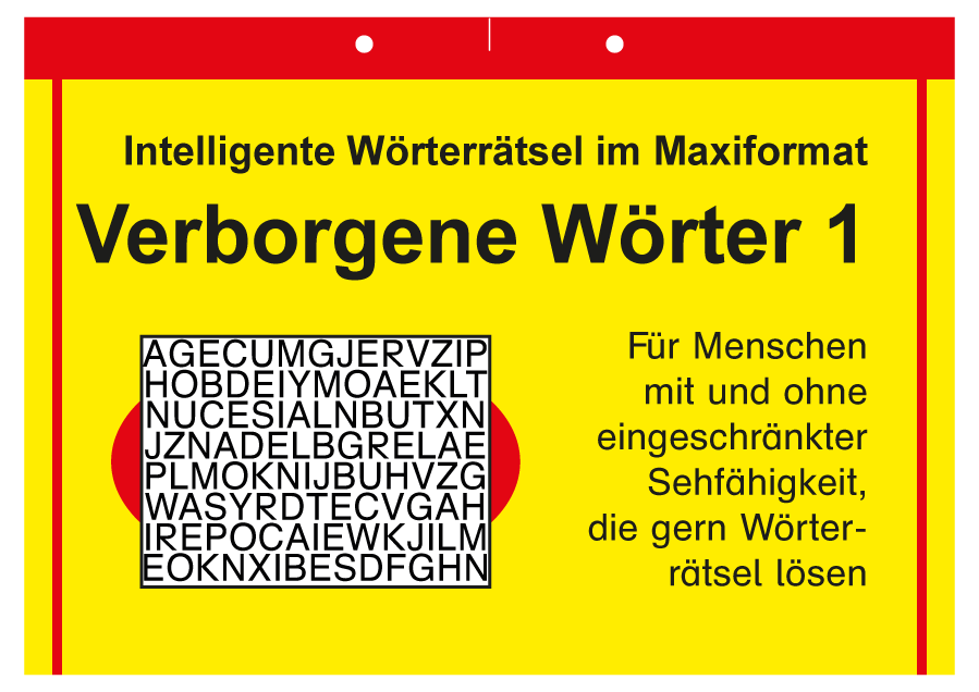 Wörterrätsel im Maxiformat PDF