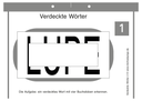 Wörterrätsel im Maxiformat PDF