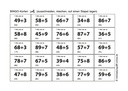 Lern-BINGO 4A Addition (ZE+E=ZE m.Ü) bis 100 PDF