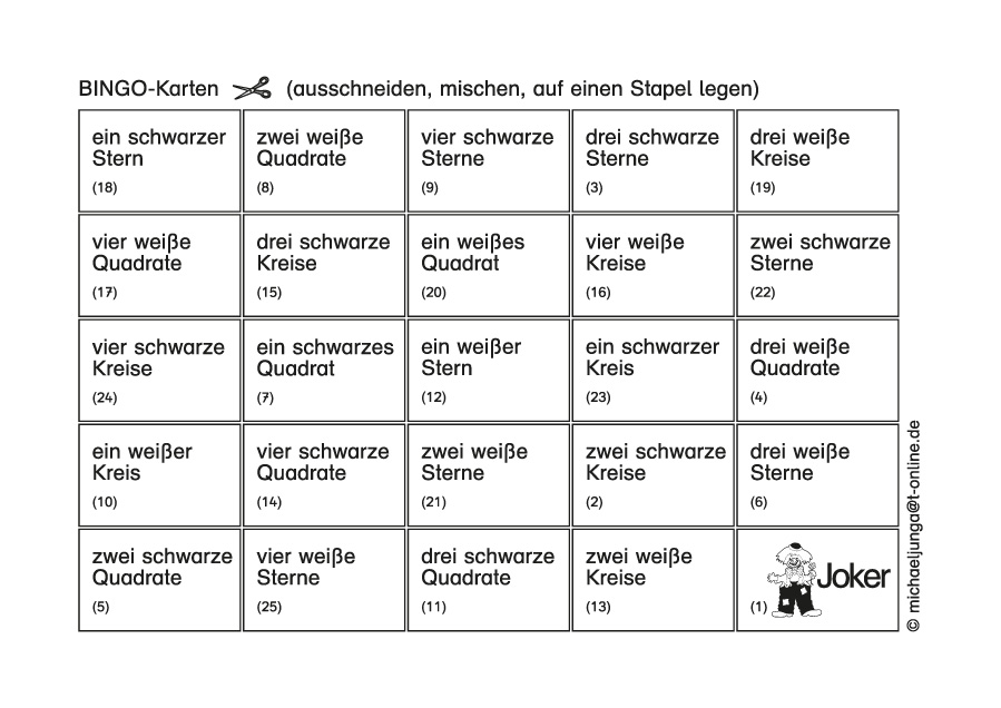 Lern-BINGO 24 Hören und verstehen 1 PDF