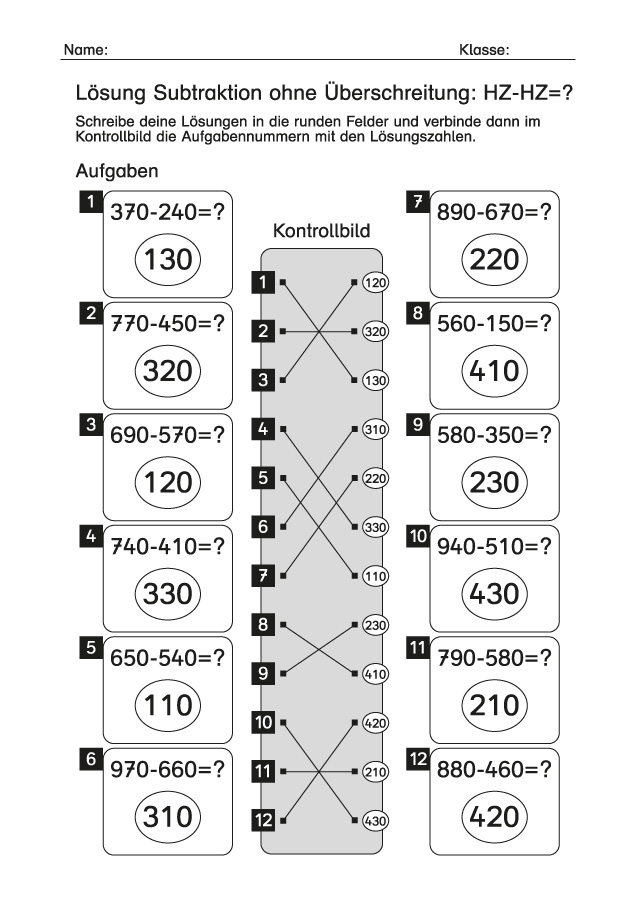 Lernpaket 1 Rechnen bis 1000 PDF