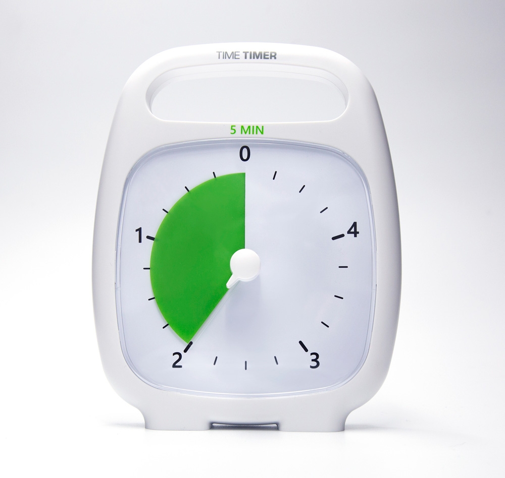 TimeTimer PLUS weiss 5 Minuten