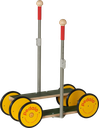 Pedalo Festhaltestützen "Teleskop"