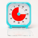 Tischmodell TimeTimer blau 7,5 x 7,5 cm