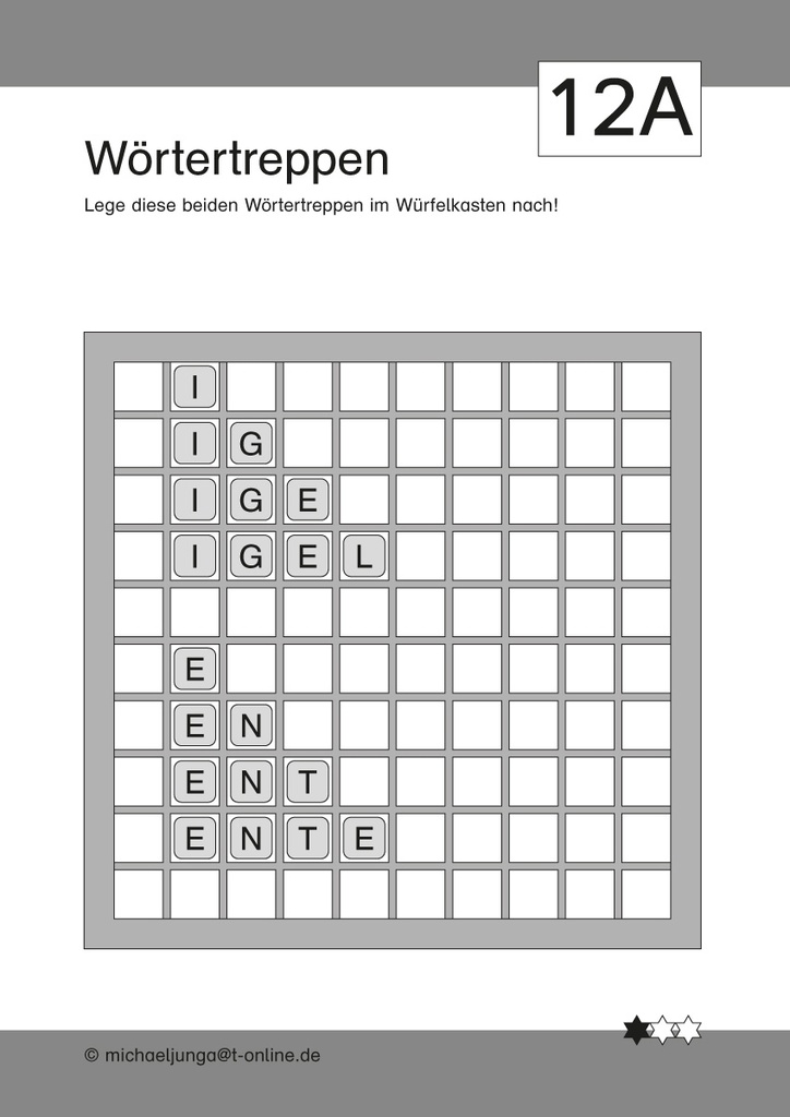 Wörter legen 1 PDF