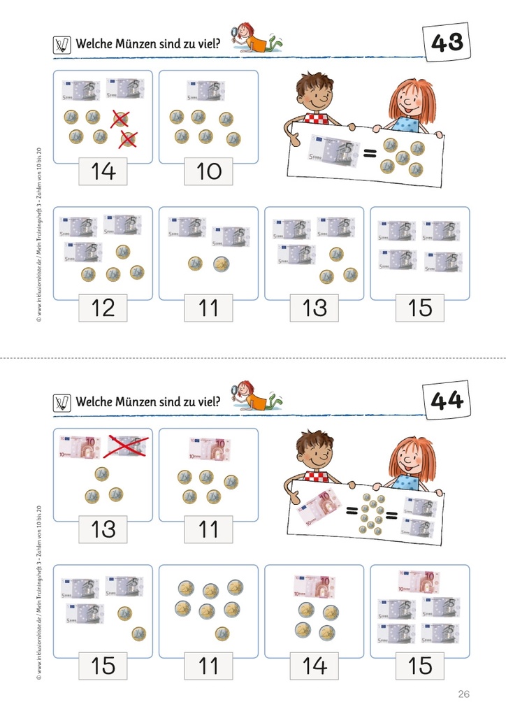Mein Trainingsheft 3 - Zahlen von 10 bis 20 PDF