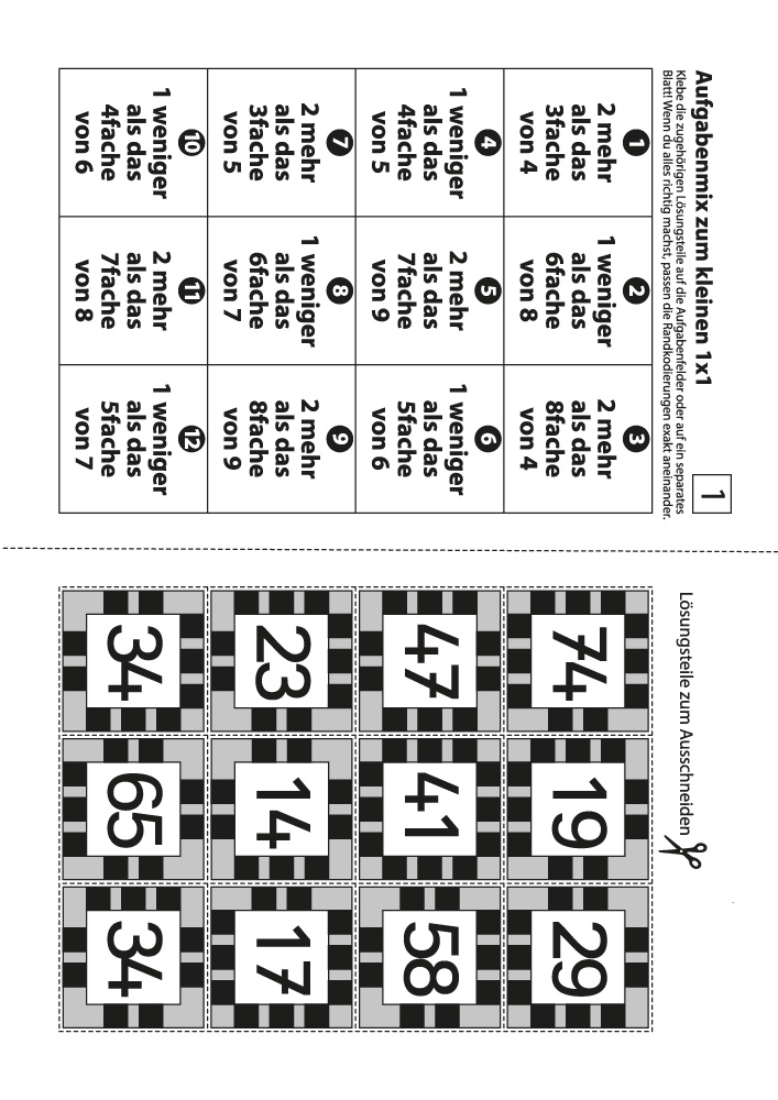 Lern-Triathlon Kopfrechnen zum kleinen 1x1 und 1:1 PDF