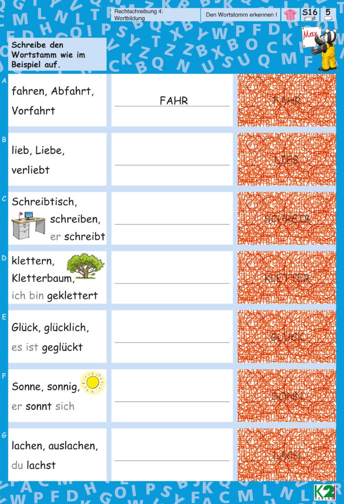 Max Rechtschreibung 4: Wortbildung