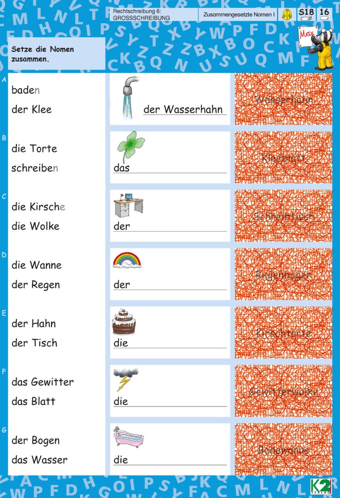 Max Rechtschreibung 6: GROSSSCHREIBUNG