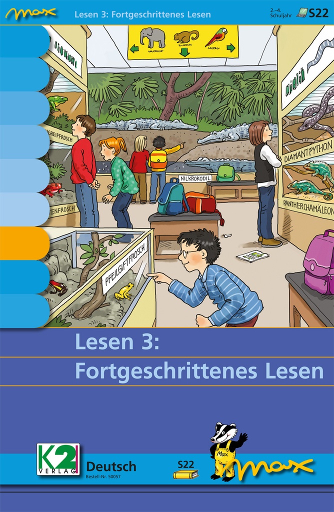 Max Lernpaket Lesen 1-3 + Lerngerät