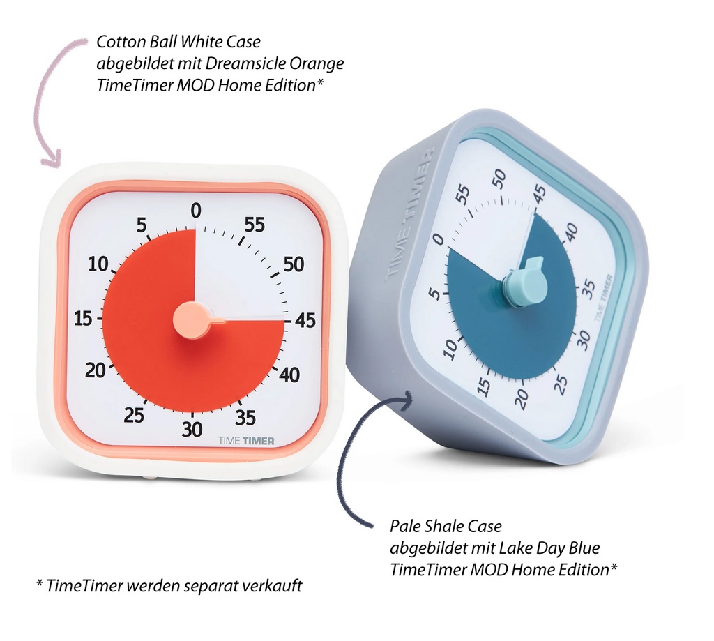 TimeTimer MOD Home Accessory - Neutrals Case Value Pack