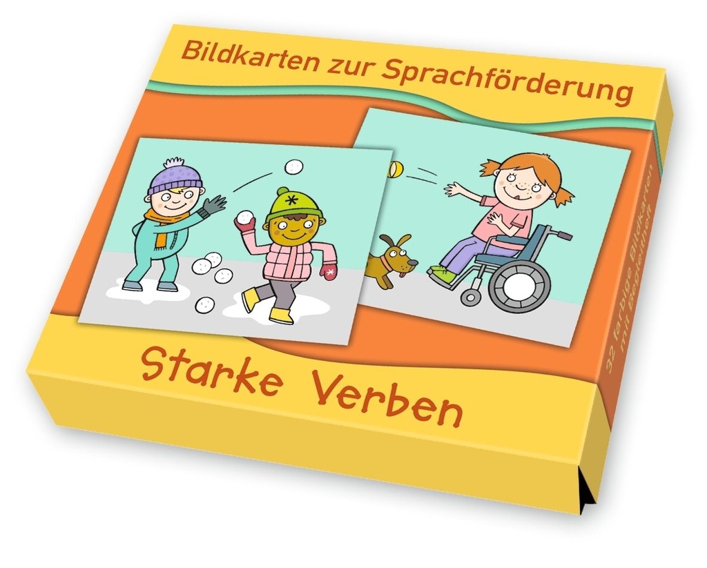 Bildkarten Starke Verben 