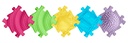 Orthopädische Matten-Set - 3D-Zubehör, 5 Teile