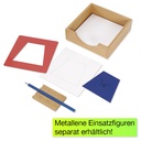 Einsatzfigurenpapier, 14 x 14 cm, 100 Seiten "Montessori Premium"