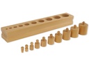 Block mit Zylindern 1 "Montessori Premium"