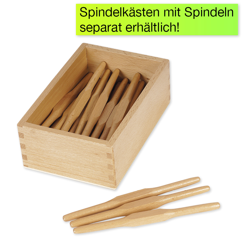 Kasten für Spindeln "Montessori Premium"