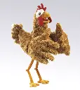 Handpuppe Huhn