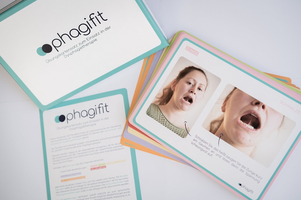 Übungskartensatz für die Dysphagietherapie