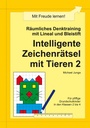 Räumliches Denktraining Zeichenrätsel Tiere 2 PDF