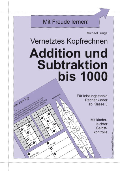 Vernetztes Kopfrechnen Add. Subtr. bis 1000 PDF