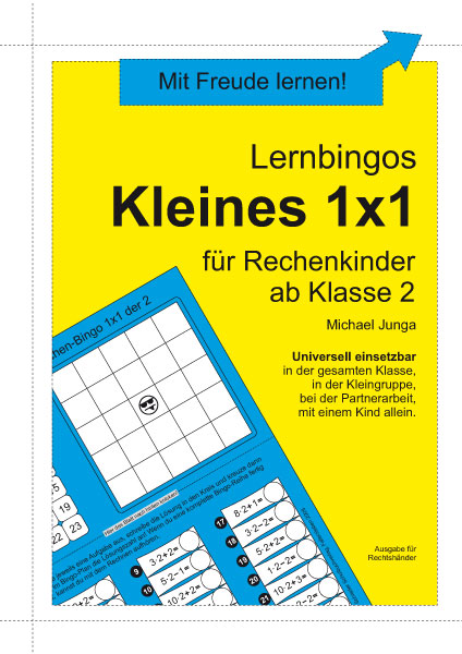 Lern-BINGO Kleines 1x1 für Rechtshänder PDF