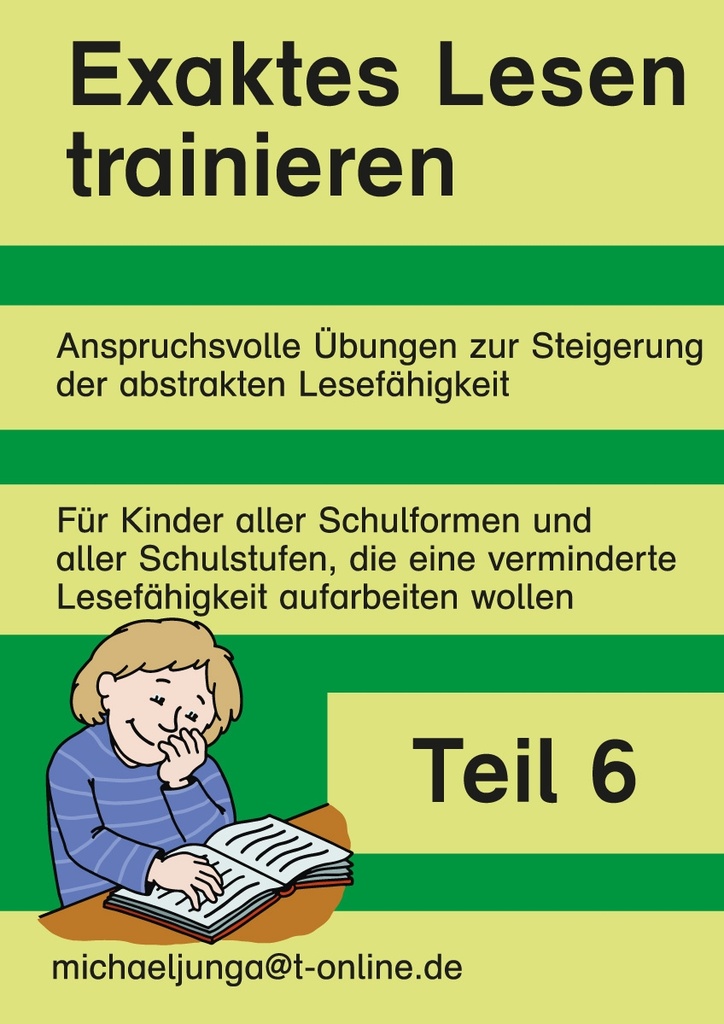 Exaktes Lesen trainieren 6 PDF