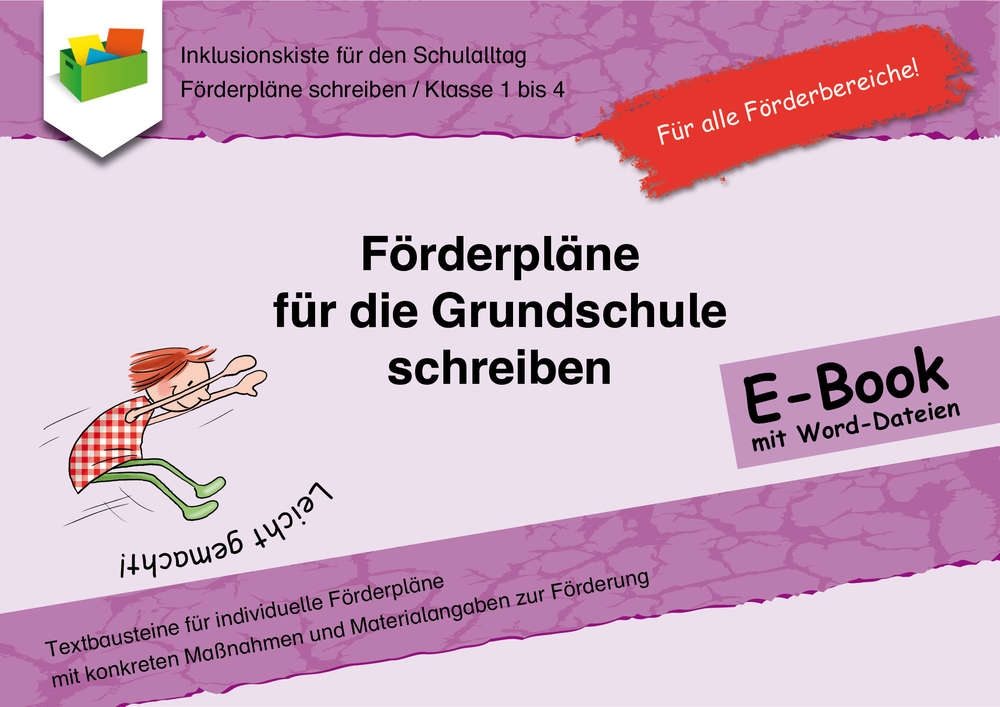 Förderpläne für die Grundschule E-Book